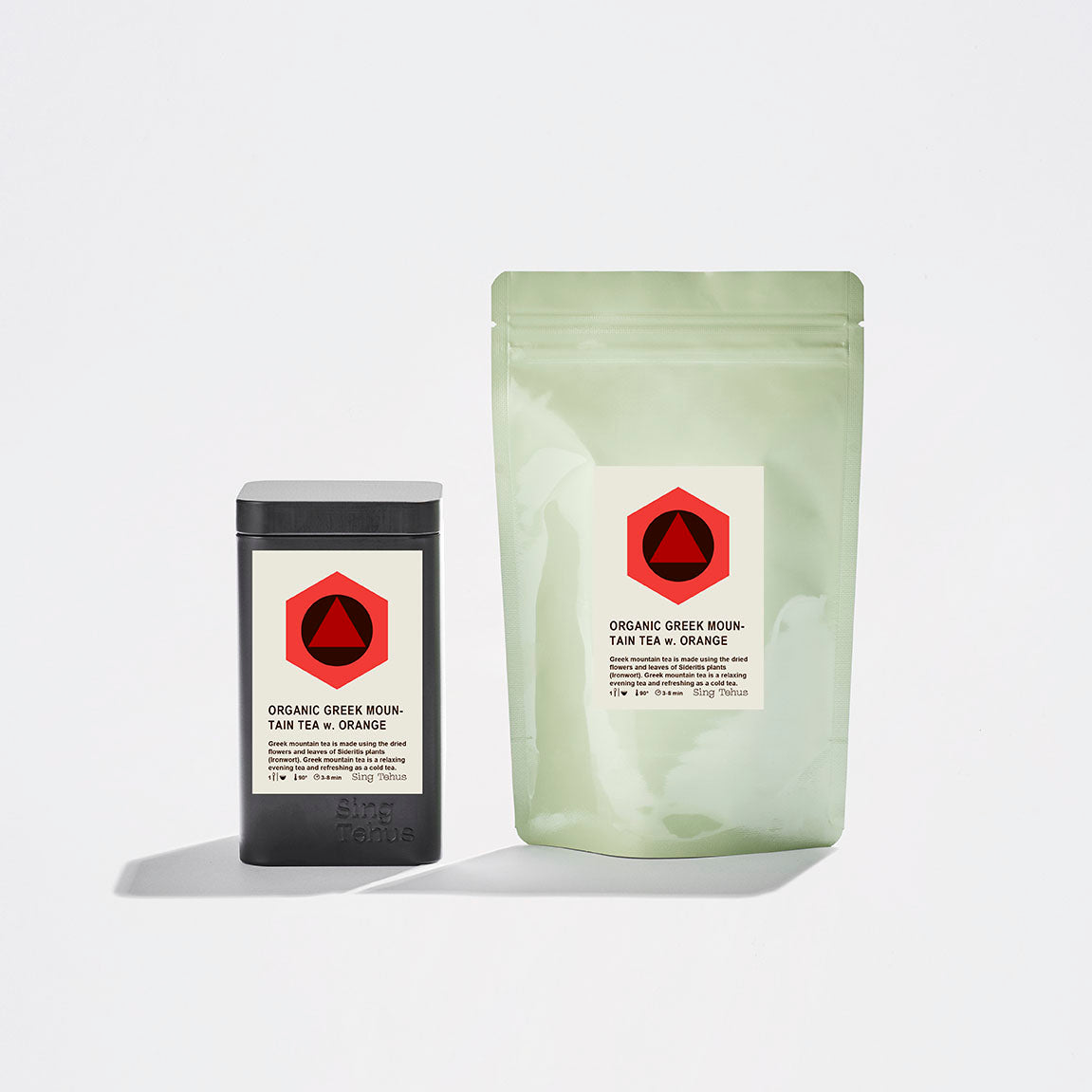 Organic greek mountain tea w. orange