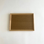Light wooden serving tray