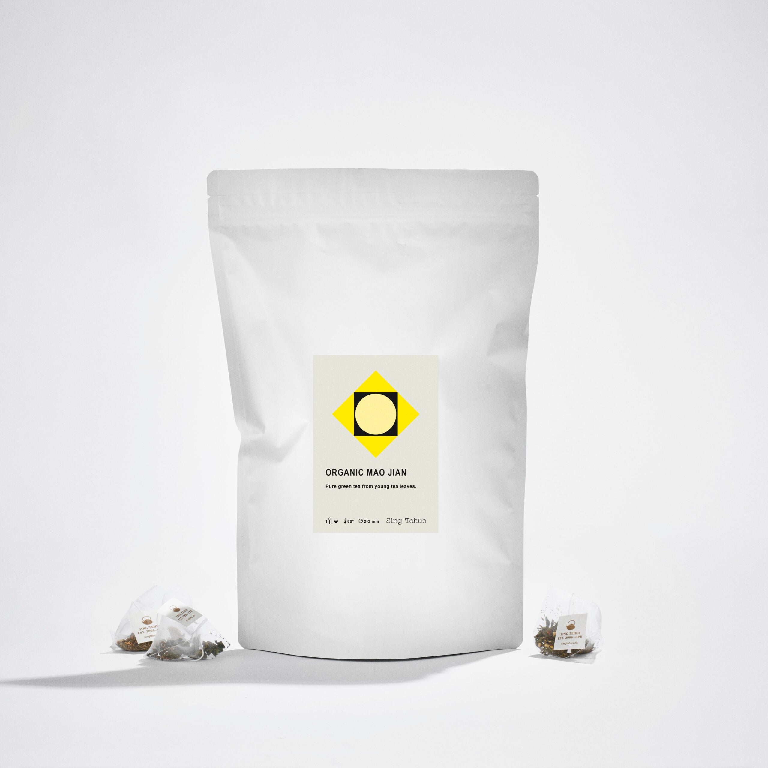 Organic Mao Jian - Teabags 20 pcs / 100 pcs