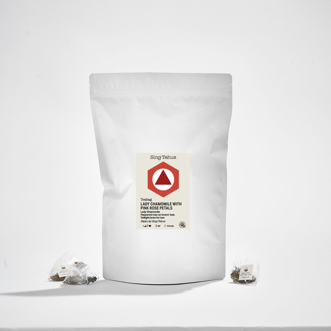 Lady Chamomile With Pink Pepper And Rose Petals  - Teabags 20 pcs / 100 pcs