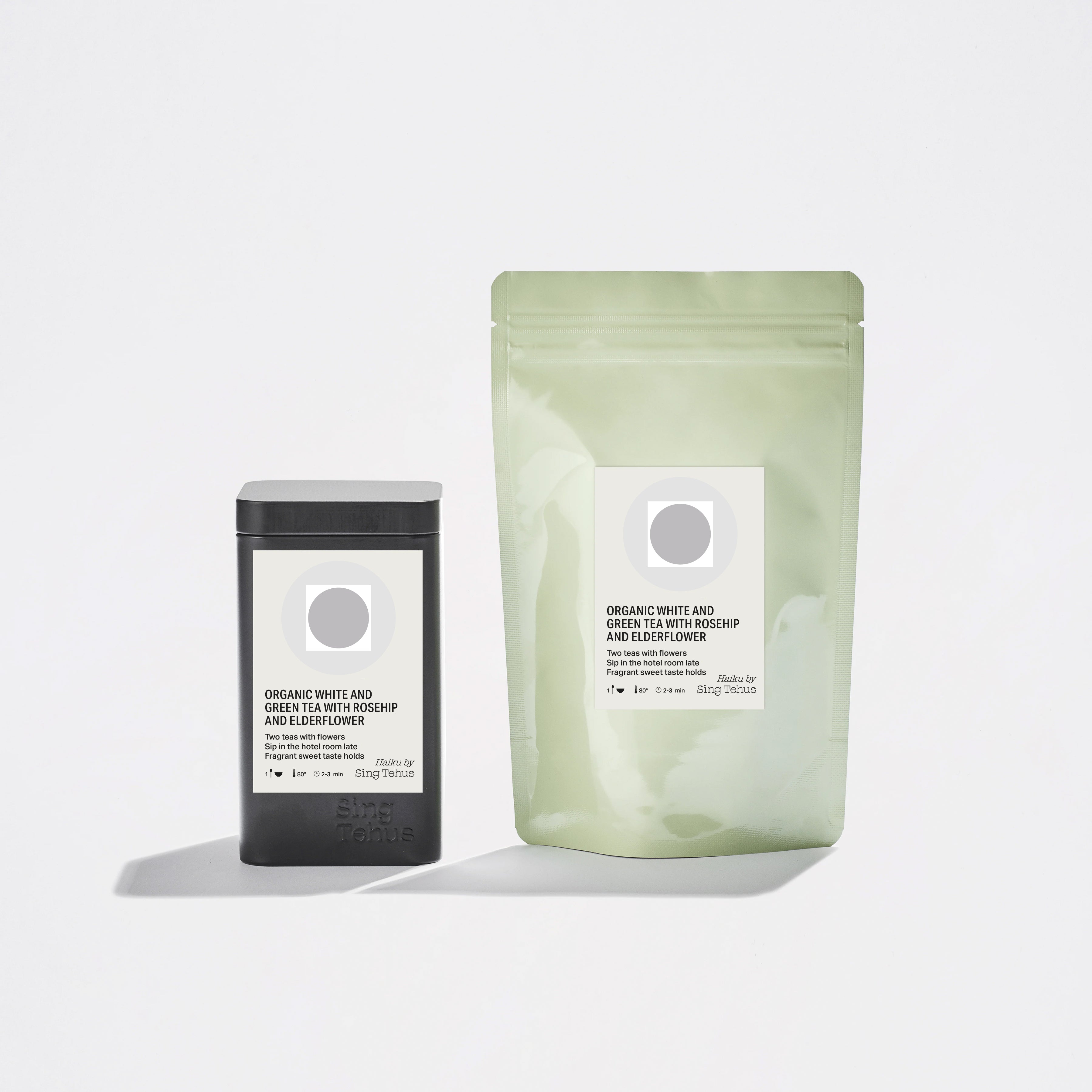 Organic White and Green Tea with Rosehip and Elderflower