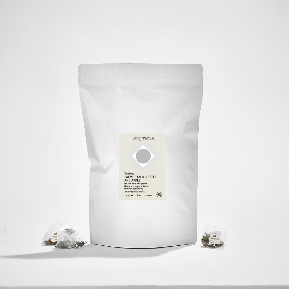 White Tea With Nettle, Apple And Cornflower - Teabags 20 pcs / 100 pcs