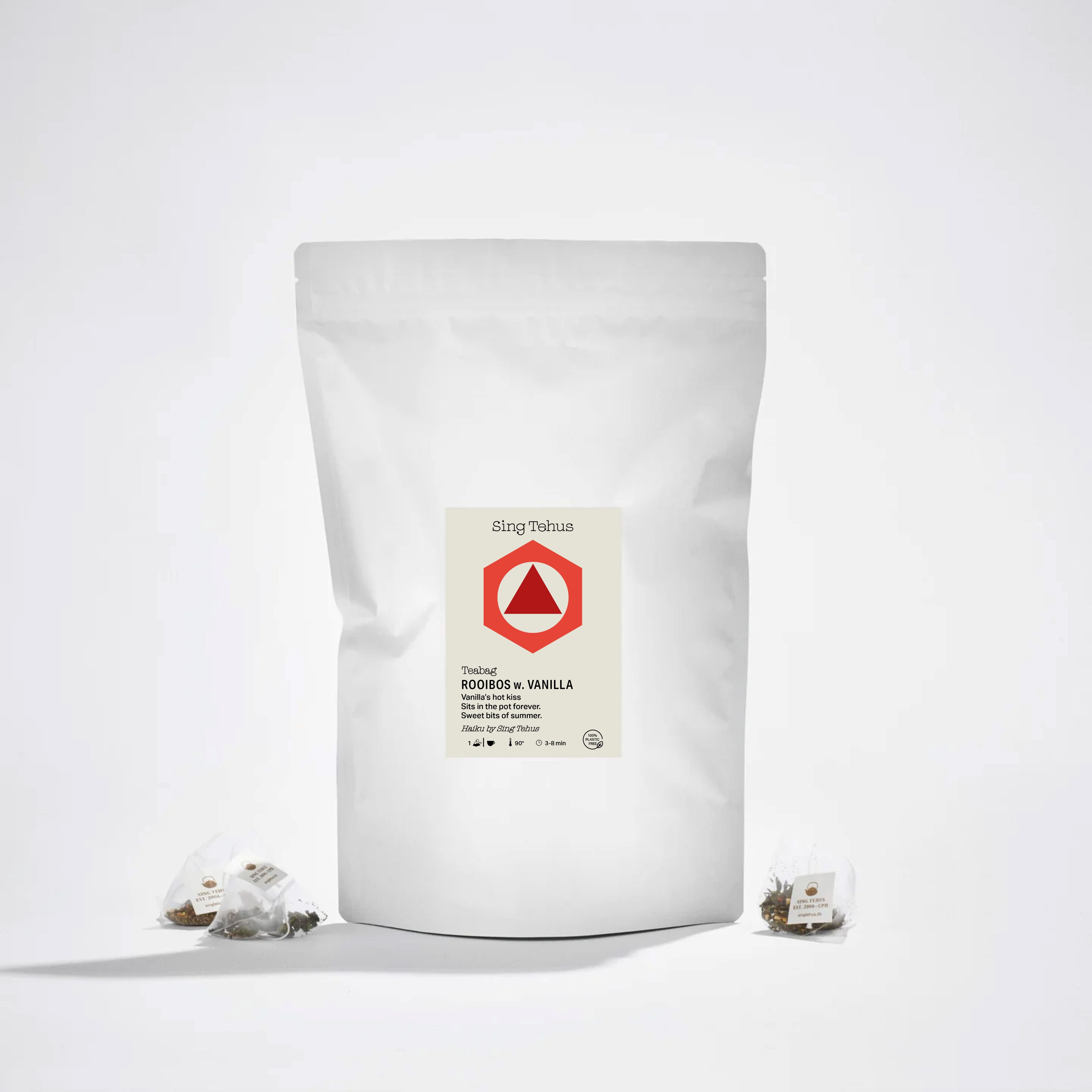 Rooibos with Vanilla Pieces - Teabags 20 pcs / 100 pcs