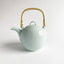 Hakusan Porcelain Teapot 950ml, Mayu Light Blue