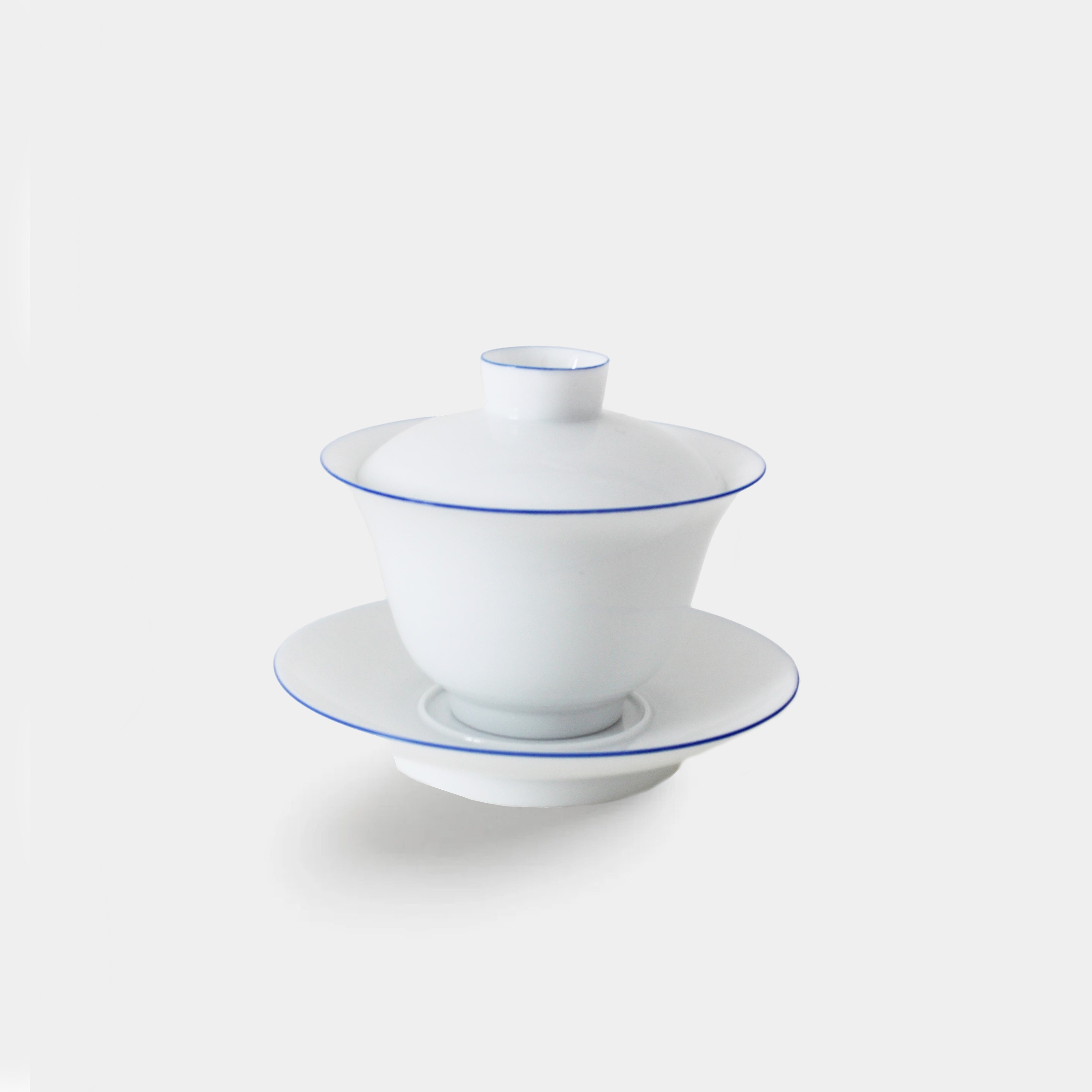 Chinese Gaiwan with Blue Rim - 155ml