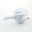 Hakusan Kyusu Sawa White (for lefthanded use) - 400 ml